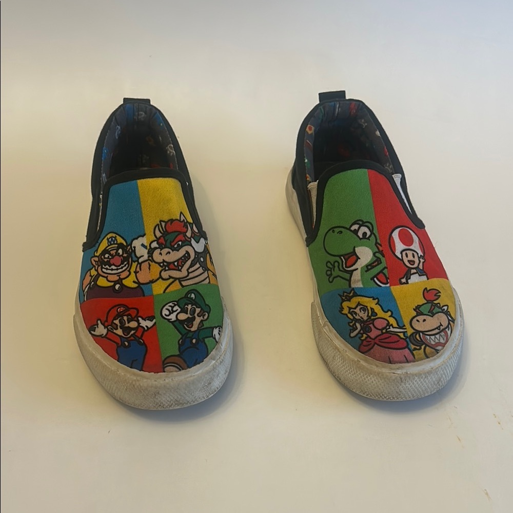 Kids Nintendo Slip-on Shoes - Multicolores